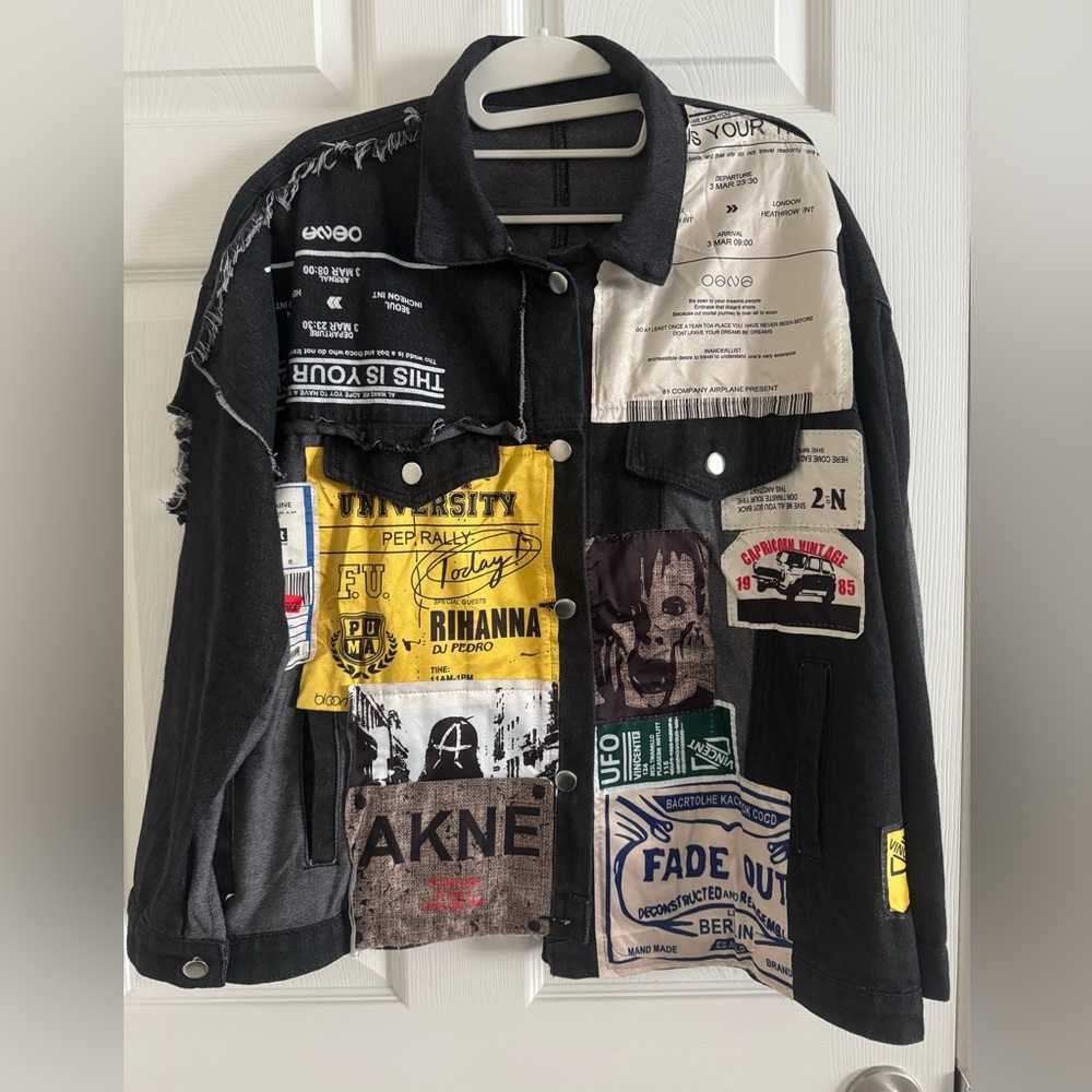 Patch Designs Denim Jacket Women
